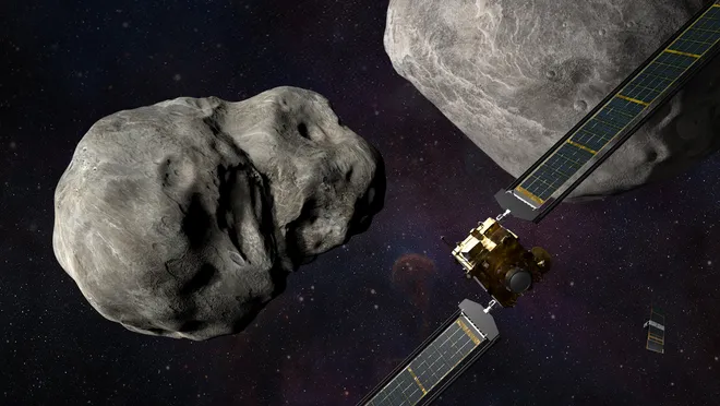 NASA Plane Immediately Hits Asteroid Dimorphos at a Speed ​​of 24,140 Kilometers per Hour